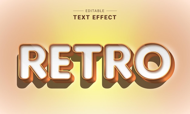 editable text effect for illustrator. vector graphic style