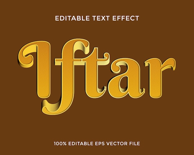 editable text effect vector illustrator