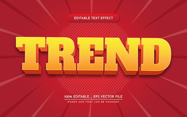 Editable Text Effect