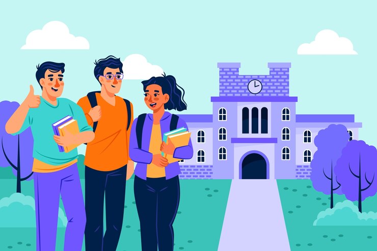 Vector education and learning university background