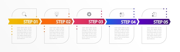 effective marketing strategy infographic chart design template