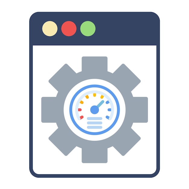 Efficiency Flat Illustration