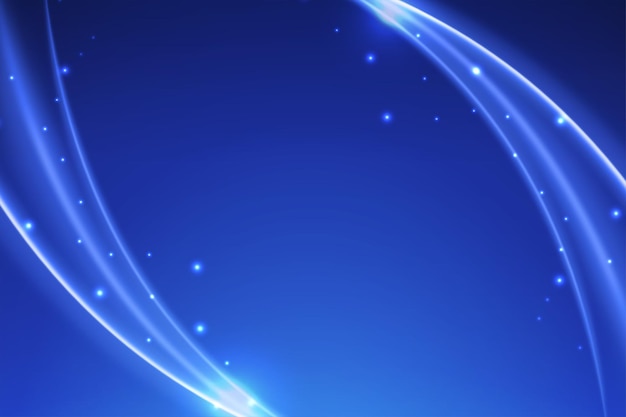 elegant wave abstract background with sparkling light shine illustration and glitter glow effect
