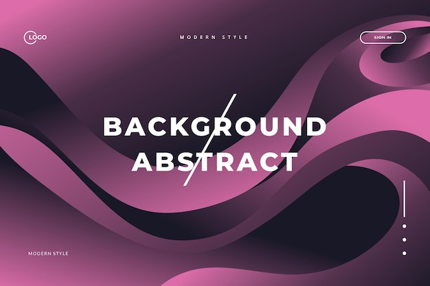 Elevate Your Online Presence Abstract Dark Pink Web Advertising Background