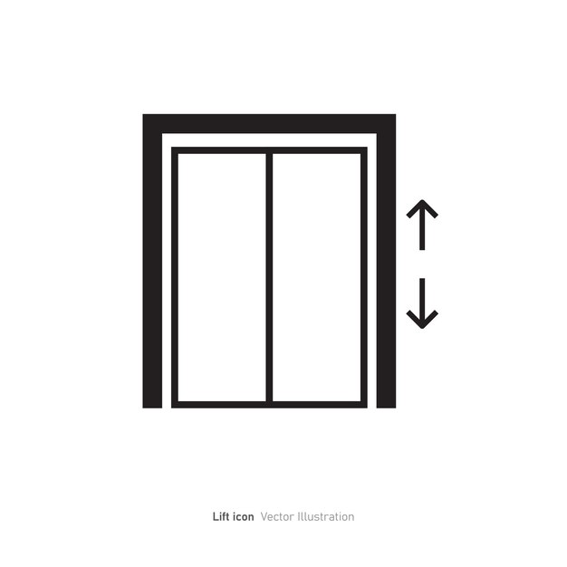 Elevator lift icon design vector illustration