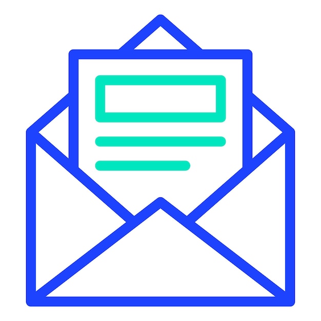 Email Vector Icon Design Illustration