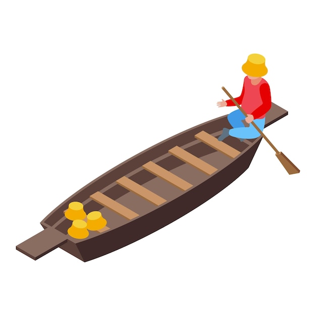 empty floating market icon isometric of empty floating market vector icon for web design isolated on white background