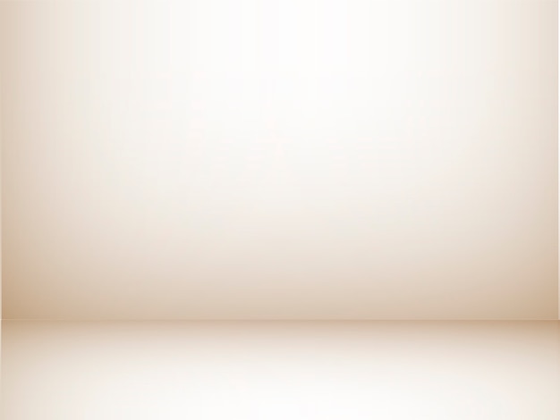 Empty studio room with light brown wall