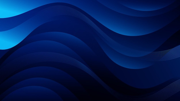 enchanting gradient waves create a soft and abstract visual