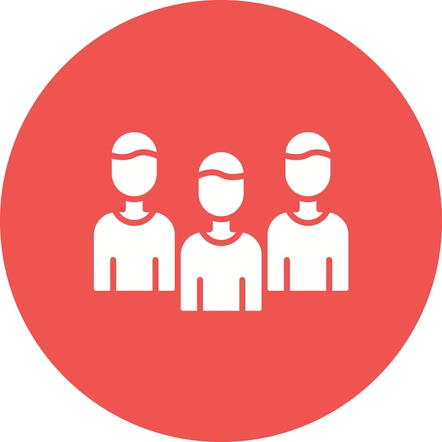 End Users icon vector image Can be used for UX and UI