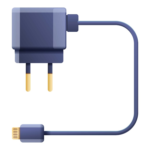 energy charger icon cartoon of energy charger vector icon for web design isolated on white background
