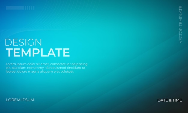 Enhance Designs with Turquoise Black Gradient Background