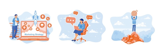 Entrepreneurs improve marketing strategies and communicate with clients