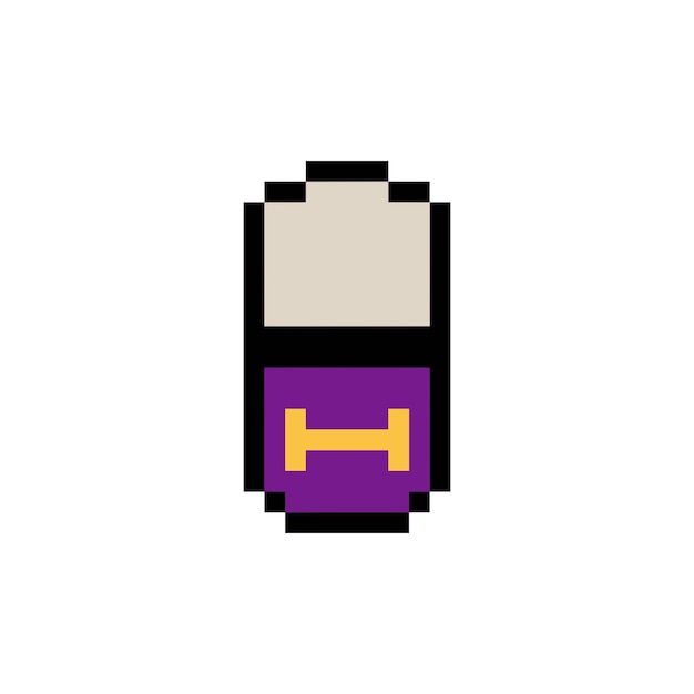 eraser school tool pixel art