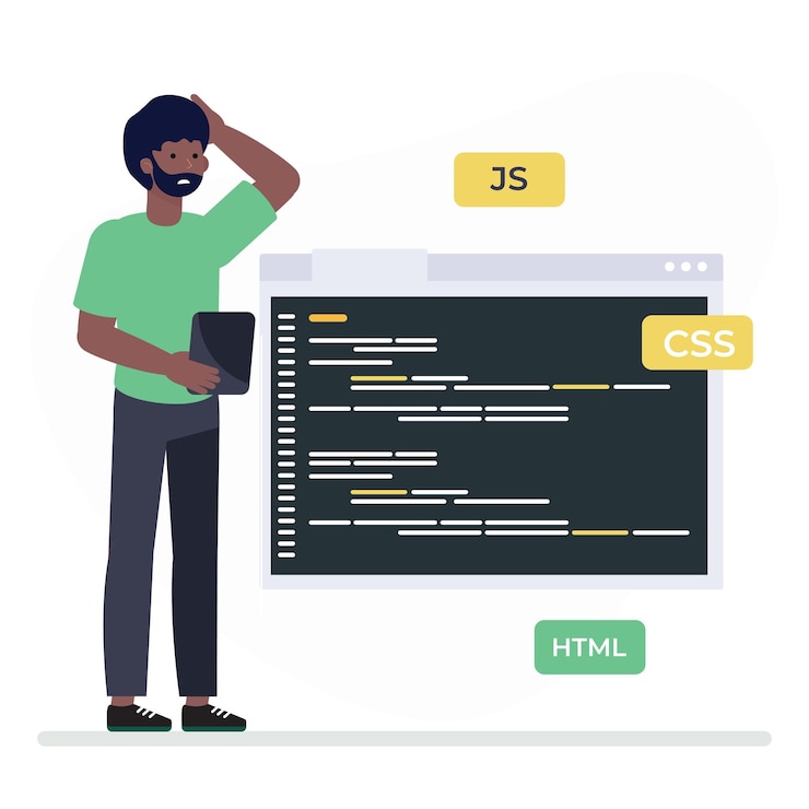 Vector error or failure illustration concepts