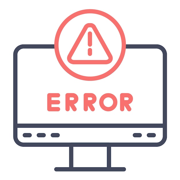 Error Vector Illustration Style