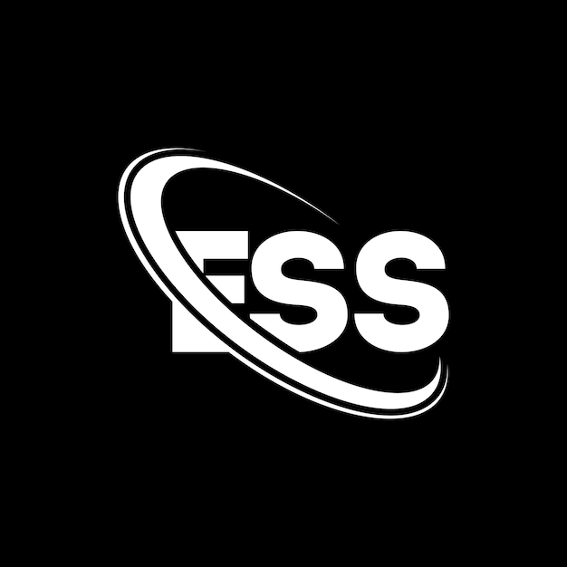 ess logo ess letter ess letter logo design initials ess logo linked with circle and uppercase monogram logo ess typography for technology business and real estate brand