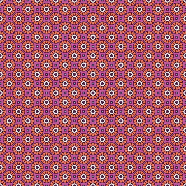 Ethnic motive seamless pattern