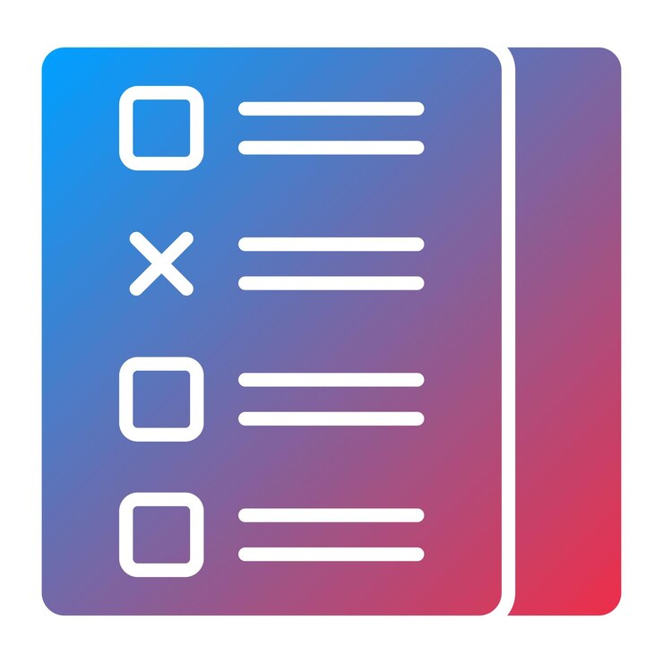 Vector exam icon vector image can be used for learning