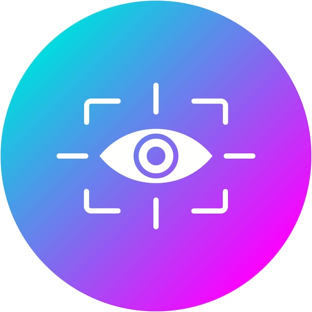 Eye Tracking vector icon Can be used for Virtual Reality iconset