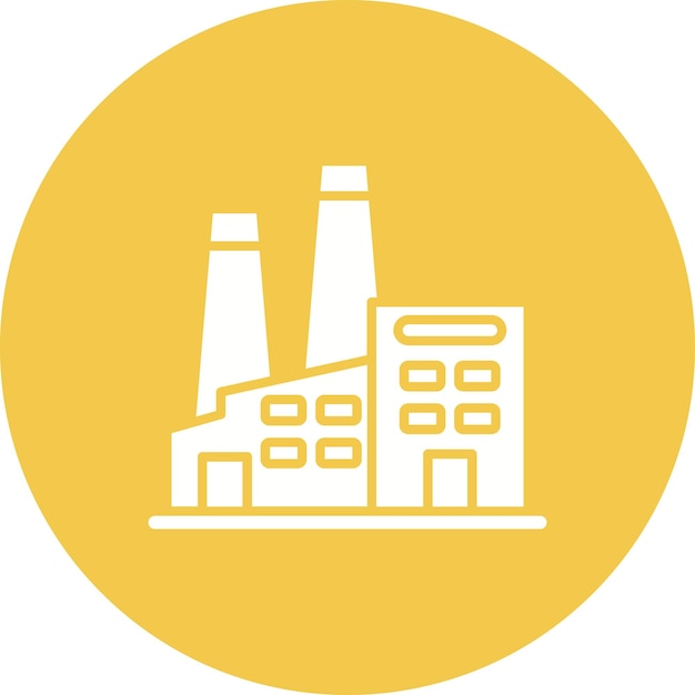 Factory icon vector image Can be used for Factory