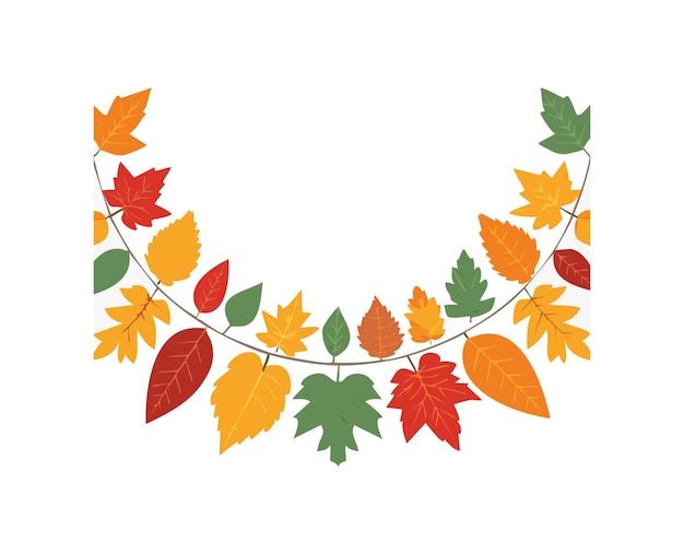 Fall Leaves Garland