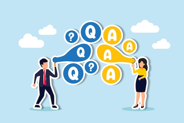 FAQs commonly asked queries discussions QA sessions for solutions to various issues