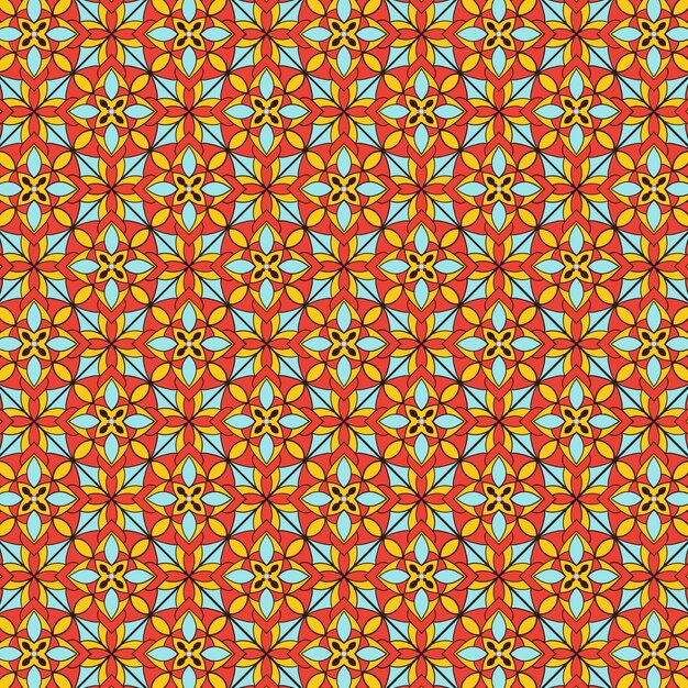 Festive colorful ornamental vector ethnic