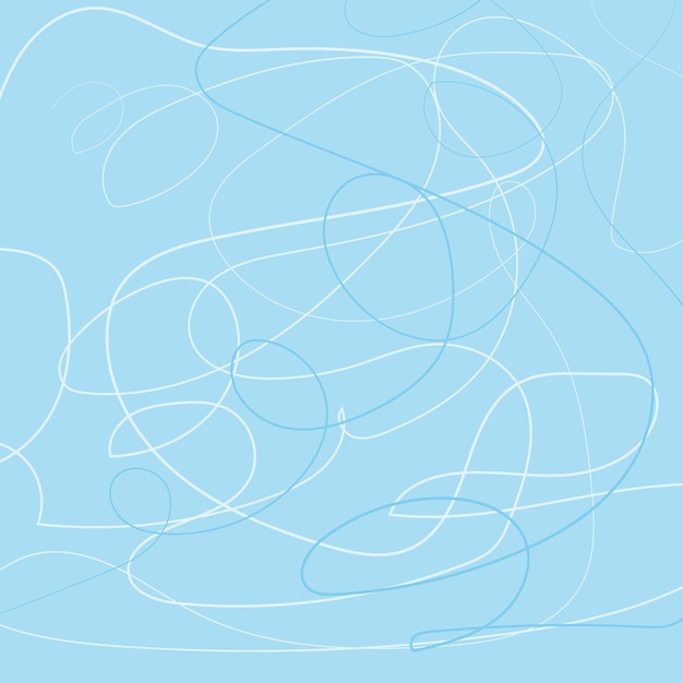 figure skating lines on ice - vector illustration