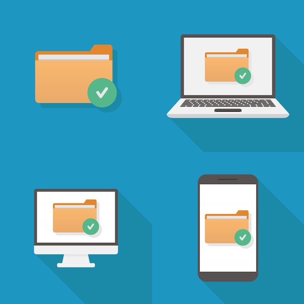 File icon flat design