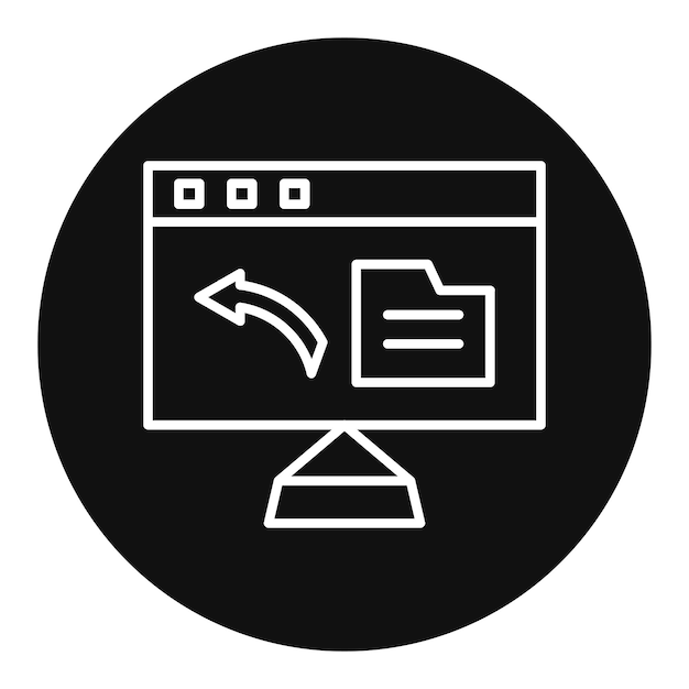 File Transfer Vector Illustration