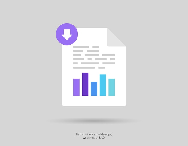 File type icons set Document file icon Format of documents Set of pdf doc xls ppt icons for UI