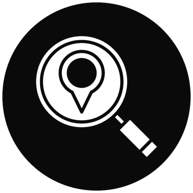 Find Us vector icon Can be used for Contact Us iconset