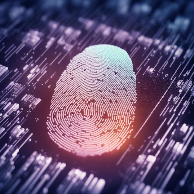 fingerprint with binary code fingerprint with binary code