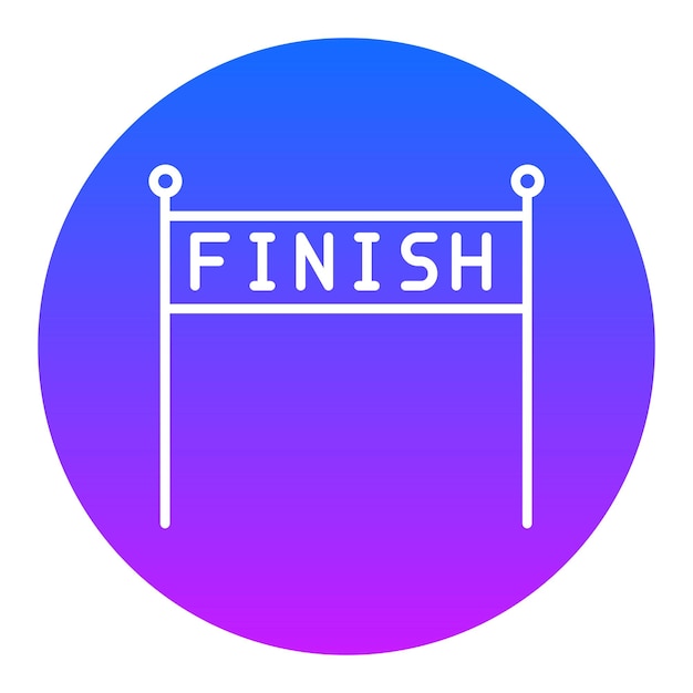 Finish Line Icon