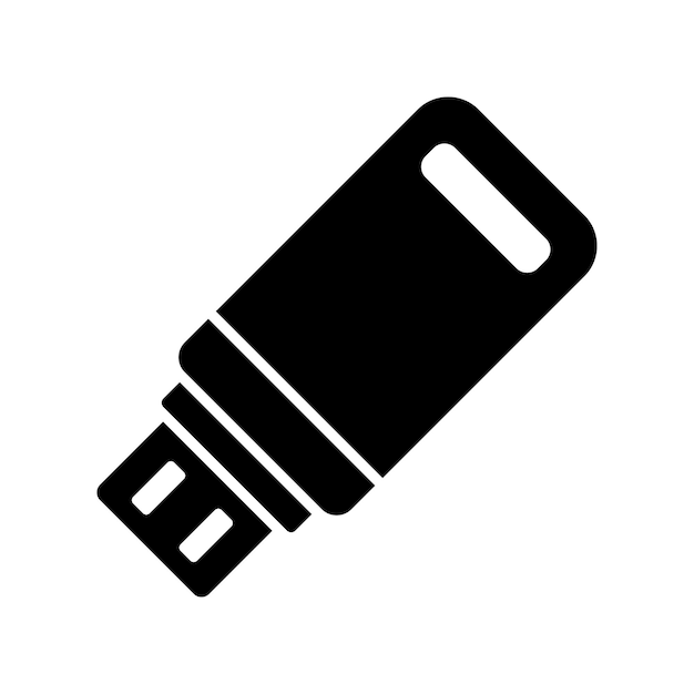 flash disk icon vector design template simple and clean