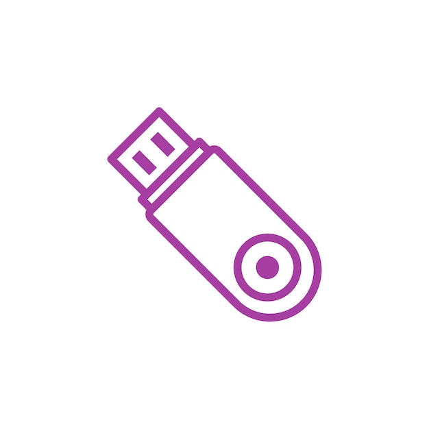 flash drive icon vector design templates simple and modern