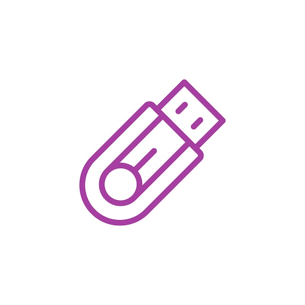 flash drive icon vector design templates simple and modern