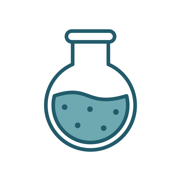 flask icon vector design template simple and clean