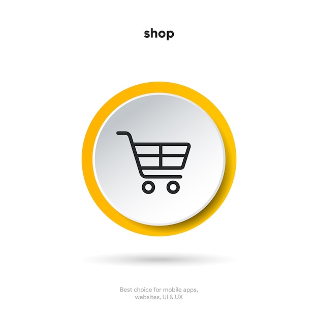 flat add button add icon add to cart icon shopping cart sign online shopping click here buy push