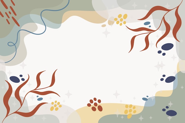 flat background with scandinavian color