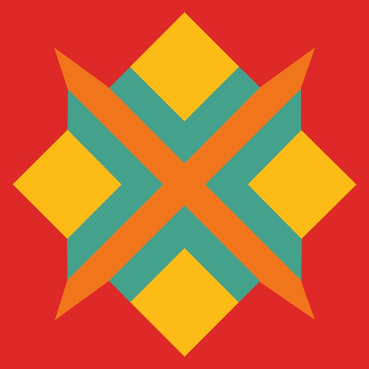 Vector flat design pattern 29