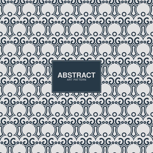 flat ornament line pattern design