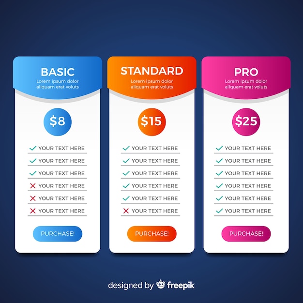 flat price list collection
