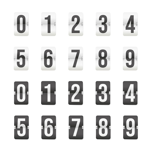 flip clock icon flip clock icon set countdown icon set