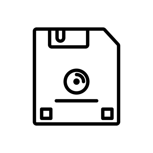 Floppy disk icon set diskette sign computer save button vector symbol memory card icon