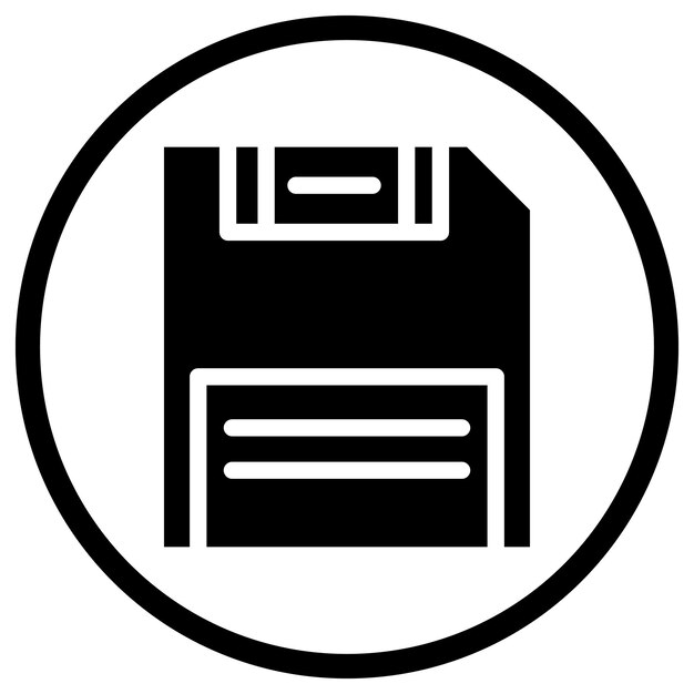 Floppy disk Vector Icon Design Illustration