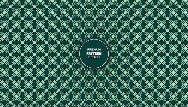 Floral pattern Background uniform Vector ornament design