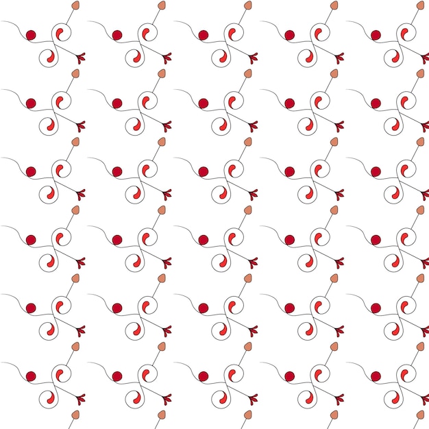 floral pattern for textile flower pattern vector illustration background design
