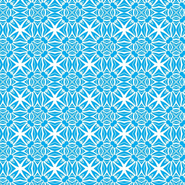 floral symmetric pattern isolated background